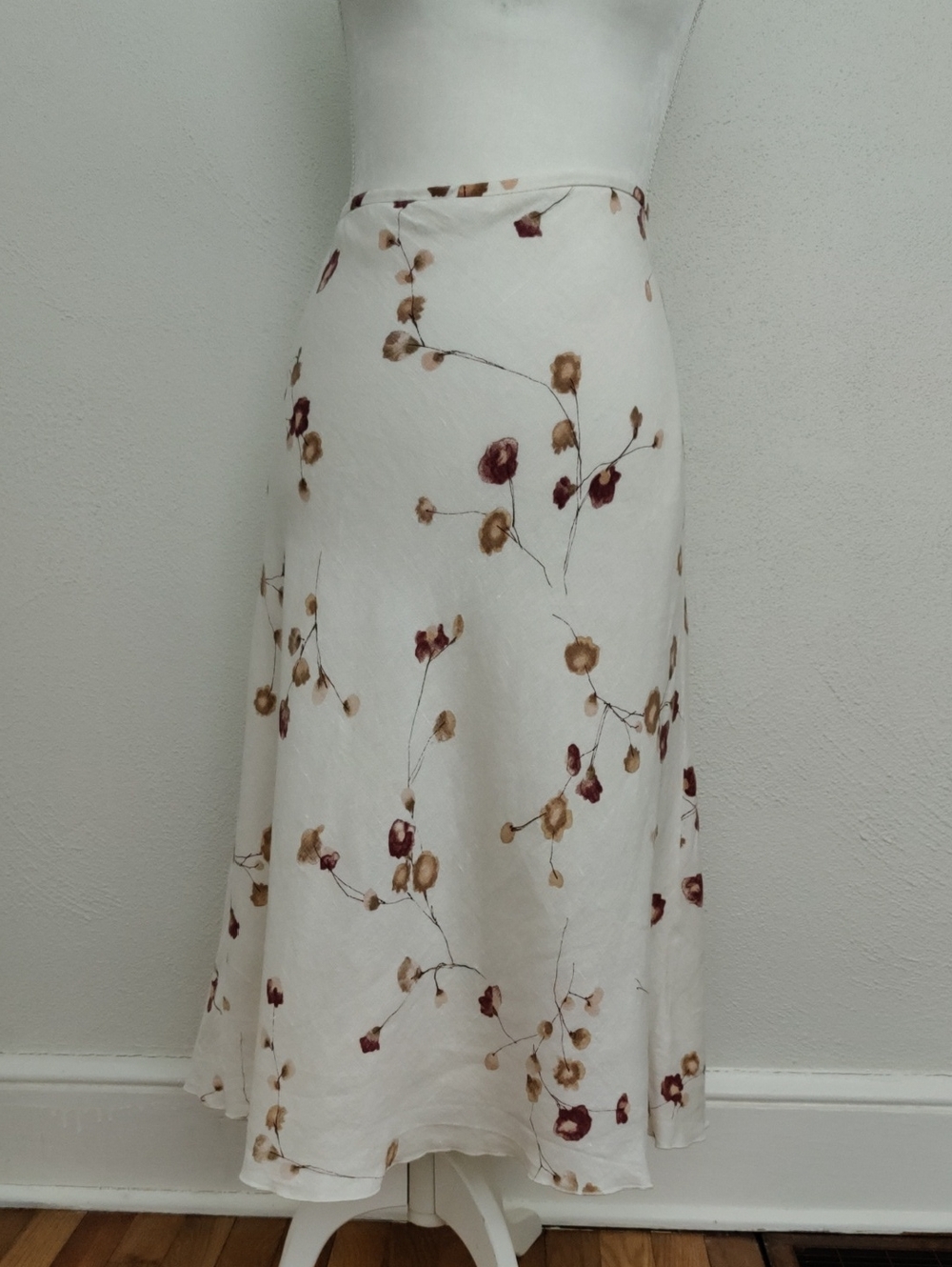 Linen Skirt Vintage Zara